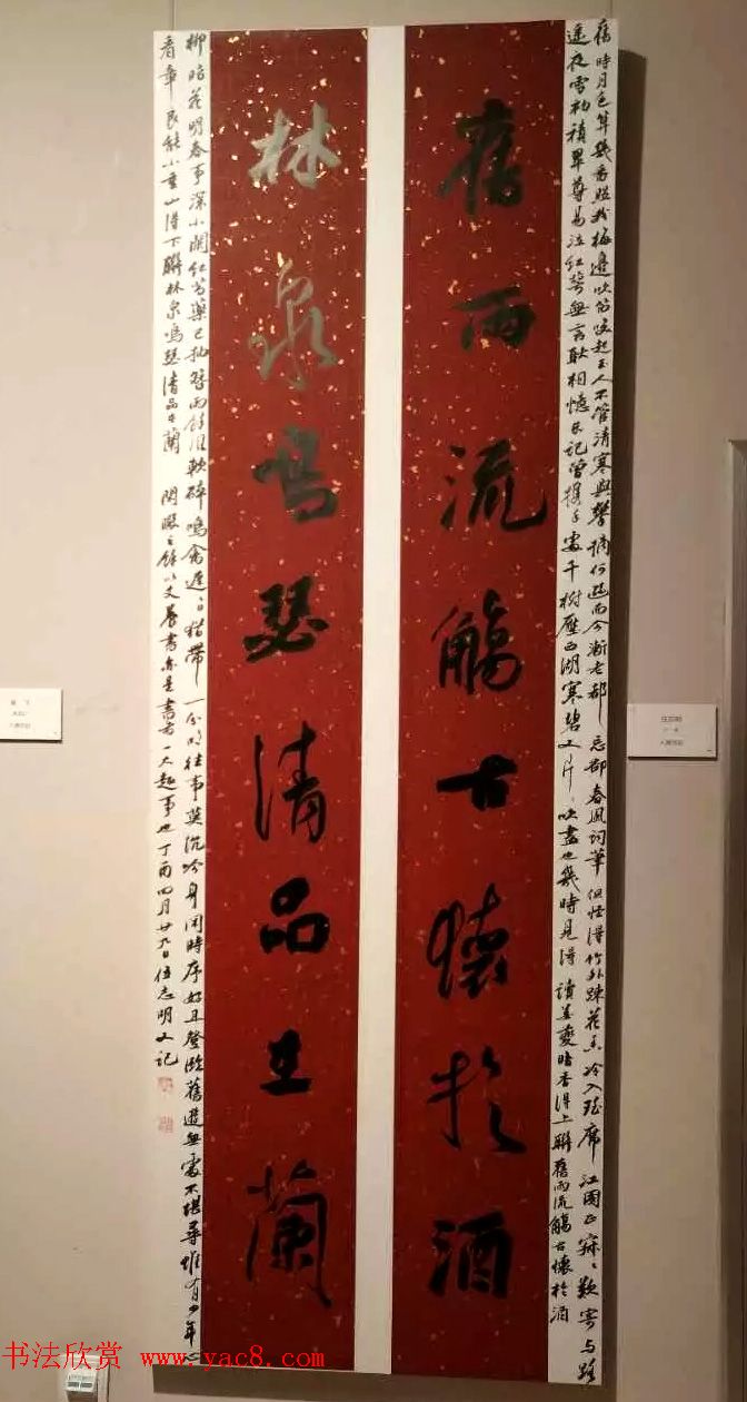 全国第八届楹联书法作品展图片辑(8)